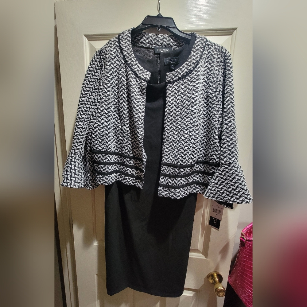 Brand new 2pc business dress with jacket, Size Women: 1X